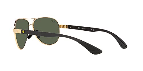 Image of Ray-Ban womens Rb8331m Scuderia Ferrari Collection Aviator Sunglasses