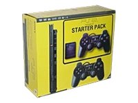 Playstation 2 - Konsole Black Starter Pack