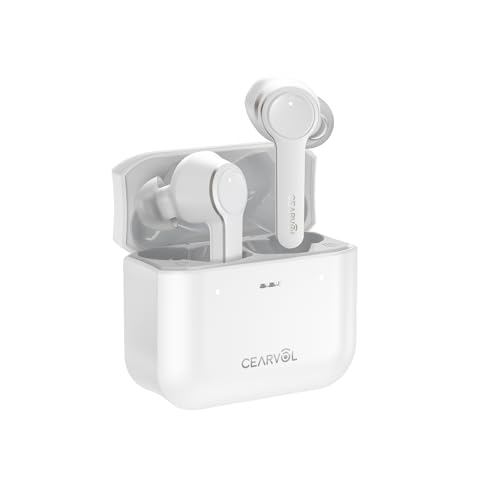 Cearvol �W���� Bluetooth5.3 ���C�����X�C���z���^ ����Ҍ��� 36���Ԓ����Ԏg�p�\ �����[�d�� �A�v�����̓e�X�g �������� ���K �ʘb���y����Ή� �n�E�����O�}�� �m�C�Y�L�����Z�� �N���A�ȉ��� iPhone/android�X�}�z��