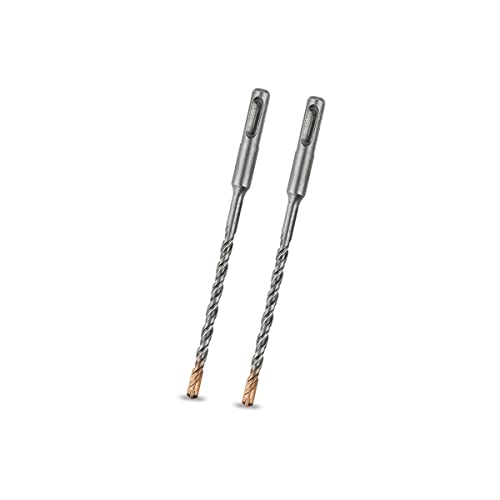 Meccion SDS Plus Hammer Drill Bits 6mm x 160mm x 2pcs