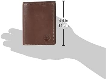 Timberland Men's Leather Trifold Wallet with ID Window - Image 6
