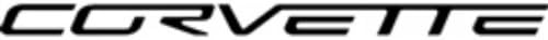 C6 Corvette Lettering for Back Bumper Silver
