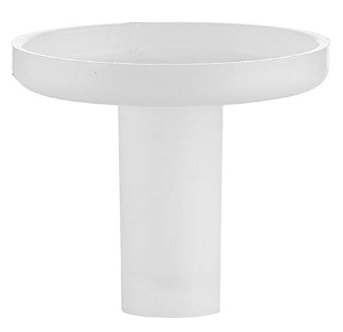 CB Church Supply Candle Handle Molded Plastic Bobeche for 3/4-inch Candles by Will & Baumer, 50-Count, White
