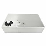 14 Gallon Street Rod Aluminum Race Fuel Cell Tank with Cap and Level Sender 54L