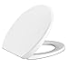 Produktbild Omasi Toilettendeckel WC Sitz Oval Klodeckel mit Quick-Release-Funktion und Softclose Absenkautomatik. Klo Deckel abnehmbar Toilettensitz, Einfach zu Installieren