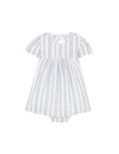Robe bébé garçon rayures Gocco : vêtement d'été léger avec vainica