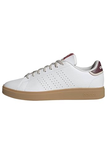 adidas Herren Advantage Base 2.0 Shoes, FTWR White/FTWR White/Shadow Red, 46 EU – Ansicht 1
