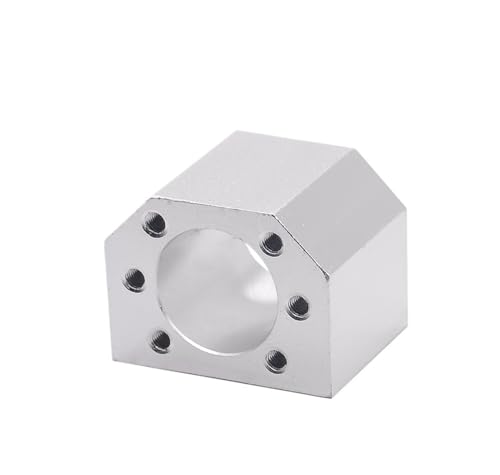 Metal Ball Screw nut Aluminium Alloy SFU2005 Nut Housing Ballscrew Nut Housing 36mm for SFU2005 SFU2010 Ball Screw