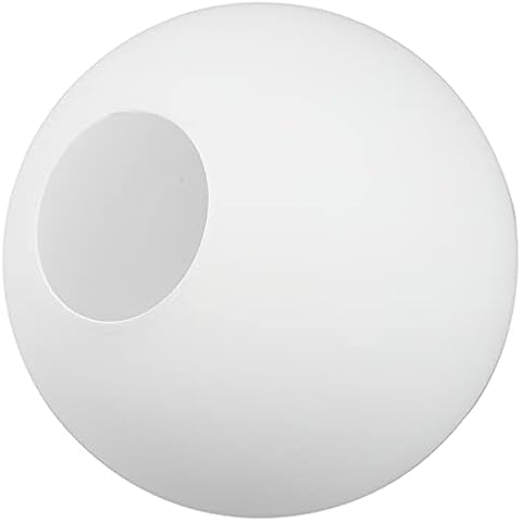 FRCOLOR Frosted Glass Globe Lamp Shade Cover