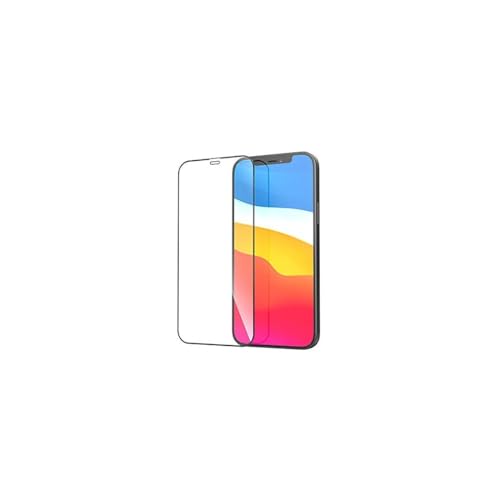 GLAZEBUZZ Tempered Glass Screen Protector Compatible For Apple iPhone 12 Mini with Edge to Edge Coverage and with Easy Installation Kit