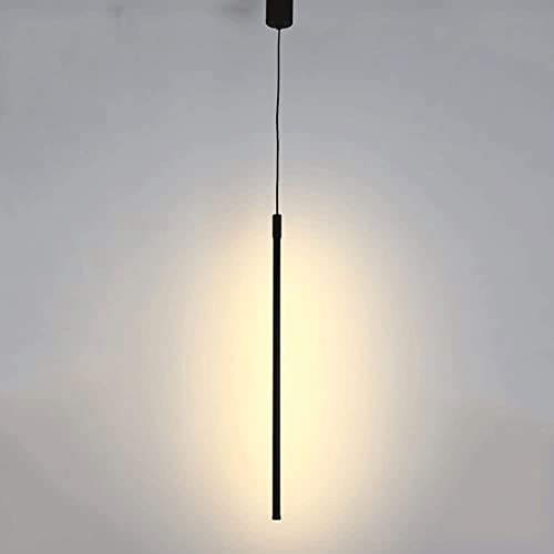 Iluminación moderna LED lineal colgante de techo para interiores