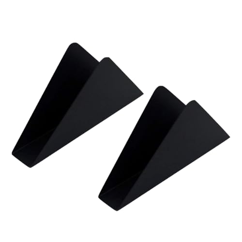 Image of RUWA Napkin Holder for Dining Table - Tissue Paper Stand for Kitchen, Table, Home Decor, Office, Restaurant, Tissue Dispenser Organizer for Dinner Tables, Kitchen, Bathroom | Pyramid | Set of 2