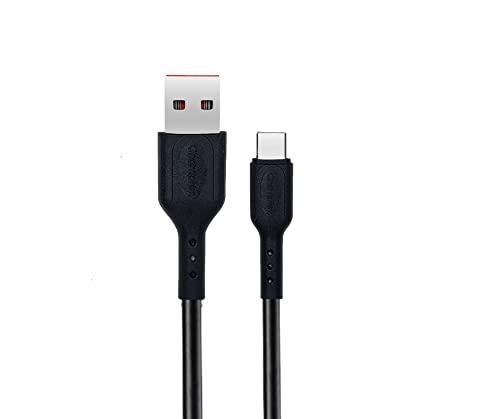 Champion Type C PVC Data Cable For Realme X7 Pro, Realme XT Smartphone USB Cable Original Like Type-C Cable | C-Type Charger Cable Type C to USB-A Cable (3.1 Amp, 1 Meter/3.2 Feet, Black) (B09KPL26G7) Amazon Price History, Amazon Price Tracker