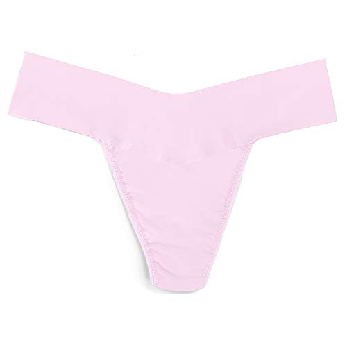 hanky panky - BreatheSoft Natural Rise Thongs for Women | Comfortable Everyday Lingerie Panties | Sizes (XS-XL) | 3 pack3