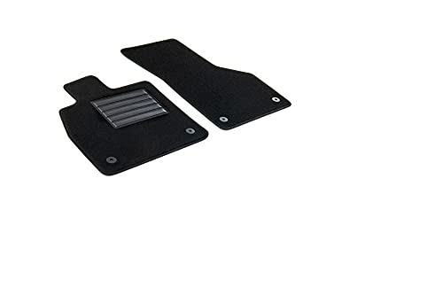 Tapis sur Mesure en Velour Audi TT 8S MTM SP-5871 moquette noire pour habitacle auto