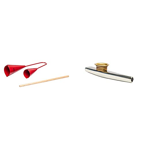 FUZEAU – 70780 – Cloche brésilienne en métal peint – Couleur rouge – Avec batte ou mailloche – Musique exotique & 5000… - Les Beatles, Paul McCartney, John Lennon, RIngo Starr, George Harrison FUZEAU - 70780 - Cloche brésilienne en métal peint - Couleur rouge - Avec batte ou mailloche - Musique exotique & 5000…