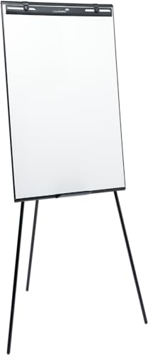 Legamaster 7-152800 Economy Flipchart Triangle Dreibein, werkzeugloser Aufbau, schwarz