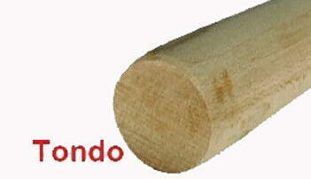 Manico Di Legno Di Faggio Per Zappa - 1200x45 Mm, Qualità Robusta - Foto 2