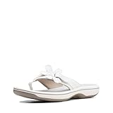 Clarks Brinkley Flora H - Sandalias de piel sintética para mujer, 42 EU