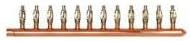 Sioux Chief 672XV1210 12-port Copper Manifold, 1/2" PEX, clsd, Right