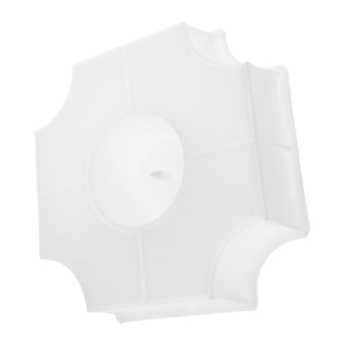 INOOMP Moule à Pavé Jardin en Pierre Blanc pour Allée Extérieure, Surface Lisse et Facile à Nettoyer, pour DIY Promenade et Potager