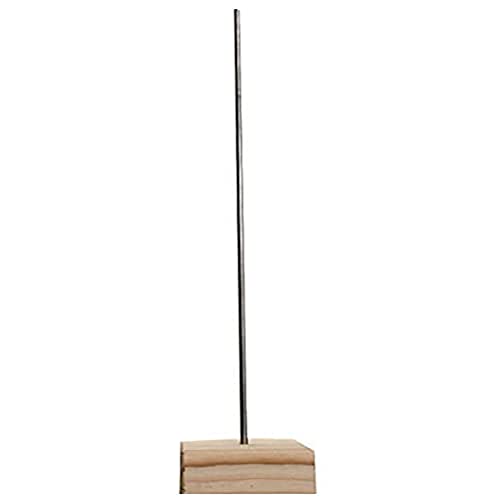 Metal Stand 20x10 Cm - 2 Pins - Noir - Stands (powertex Creations)