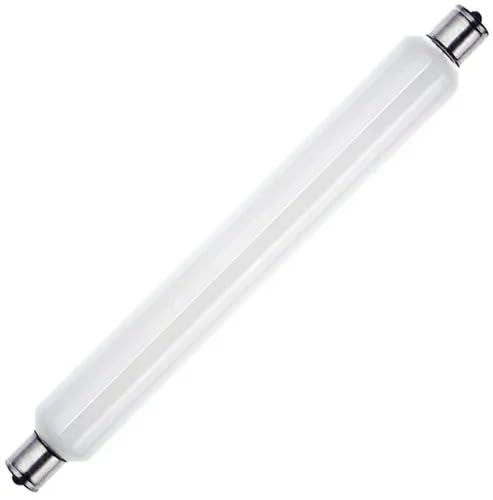 Image of Striplight 30W 221mm Opal | S15 Double Ended Incandescent Bulb | 2700K Warm White | 270lm | Dimmable | 220-240V