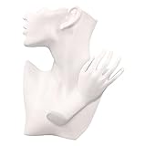 La mejor opción de regalo: bonitos regalos para mujeres, niñas, madres. El soporte para joyas se puede usar con cualquier espacio, adecuado para uso doméstico o para exhibir en joyerías profesionales o salones de belleza. Se puede utilizar como adornos de almacenamiento, regalos de inauguración de la casa y regalos de mano.