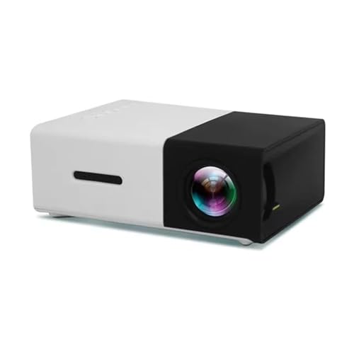 Image of Mini LED Projector Yg300 Upgraded Version 1000 Lumen 320x240P HDMI-compatible USB Audio Home Media Player Beamer(Black)