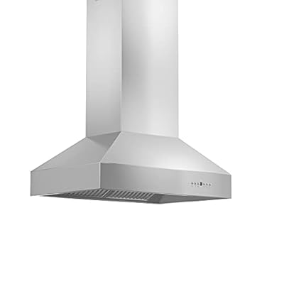 ZLINE 42" Ducted Island Mount Range Hood in Outdoor Approved Stainless Steel (697i-304-42)