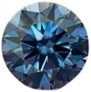 3.02 Carat Natural BLUE Round Cut Diamond – VVS1 Clarity, D Color, Certified Loose Gemstone for Engagement Rings, Necklaces, Bracelets & Fine Jewelry (10X10X6 MM)