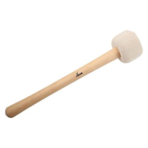 XDrum MBD1-H Marching Bass Drum Mallets Hard Felt Head Cover