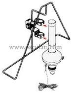 OSCULATI Supporto Inox per 22.416.XX