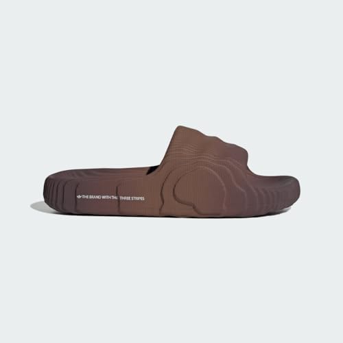 Adidas Originals Adilette 22 - Boys' Grade School (IG7493, Black/Brown)2