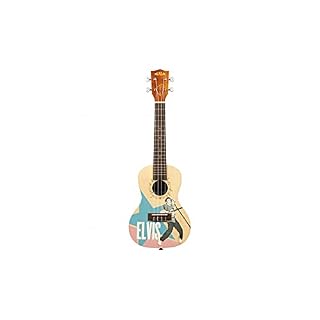 Kala KALA-LTP-C-ERB Elvis Rockabilly – Ukulele concert - Les Beatles, Paul McCartney, John Lennon, RIngo Starr, George Harrison