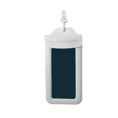 Funda transparente para guardar teléfonos con cordón para el cuello, para kayak, barco, piscina, fiesta, teléfono