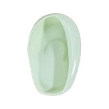 KIXZSAZ 2x licone 耳カバープロテクター ヘア染色用イヤーマフ 家庭用 ヘアサロン用 パープル, 緑, 7.7×4.8×1.2cm