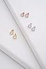 Ted Baker Han Crystal Heart Stud Earrings For Women (Silver/Crystal) #4