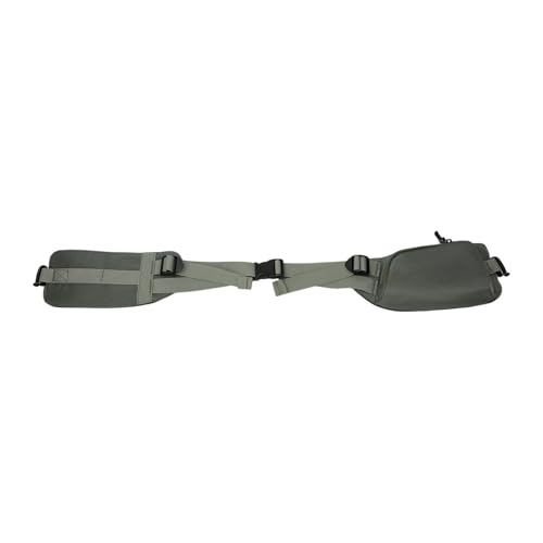 Ceinture de fitness ajustable en nylon avec poches téléphone pour rester connecté en sport