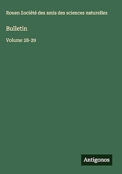 Hardcover Bulletin: Volume 28-29 [French] Book