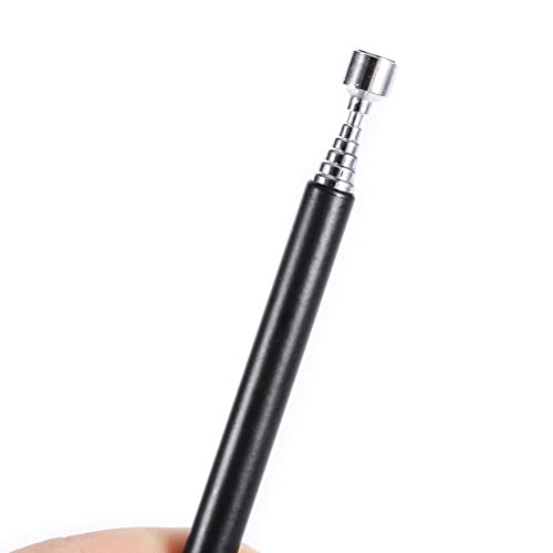 Magnetic Grabber, Telescoping Magnetic Pick-Up Tool Magnetic Pen Pick Up Rod (Black) for telescopic magnet magnetic flexible pickup tool pickup magnetic tool telescopic magnet stick magnetic rod magne