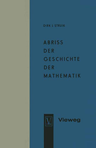 Preisvergleich Produktbild Abriss der Geschichte der Mathematik
