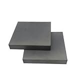 High Strength Boron Carbide Ceramic Sheet 50x50/150x150mm - Tetraboron Carbide Plate for Industrial Applications 1pc(50 * 50 * 8mm)
