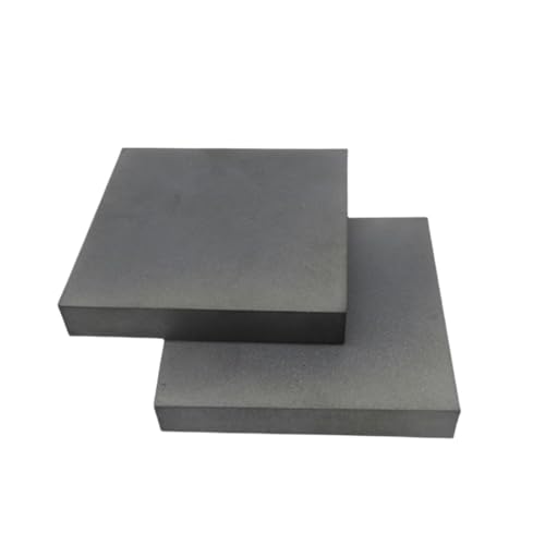 High Strength Boron Carbide Ceramic Sheet 50x50/150x150mm - Tetraboron Carbide Plate for Industrial Applications 1pc(50 * 50 * 8mm)