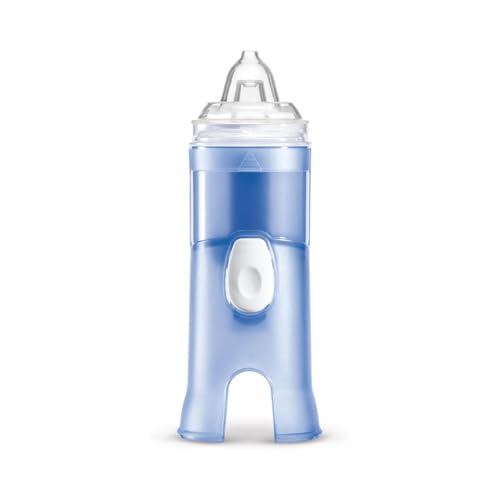 Flaem, Rhino Clear, Doccia Nasale Accessorio, FUNZIONA ESCLUSIVAMENTE SE COLLEGATA A UN AEROSOL, Materiali Atossici, 3 Adattatori Bambini e Adulti, Corpo Doccia Ergonomico, Phthalates e BPA Free