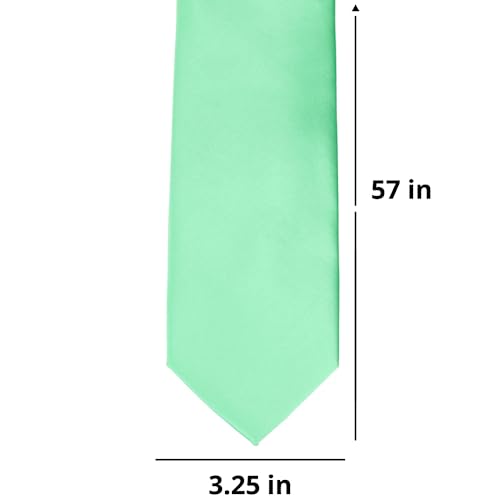 Image of tiemart Premium Solid Color Necktie