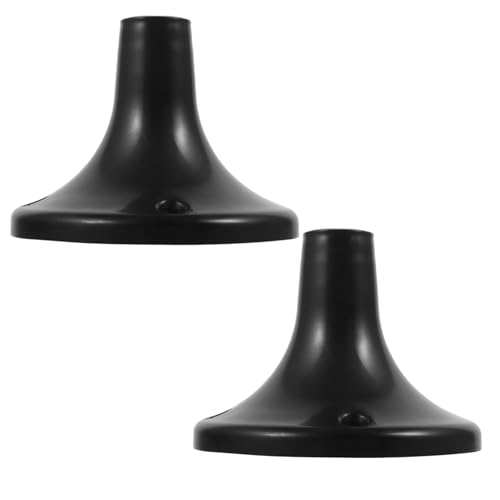 Hemoton 2pcs Garden Lamp Base Outdoor Lamp Post Base for Solar Lights for Garden Lawn Lights