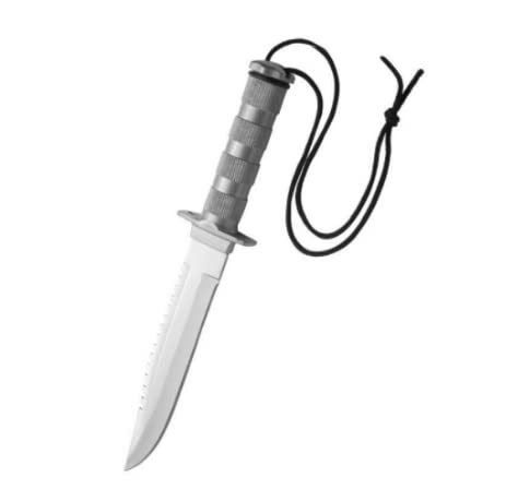 Faca Rambo Tática Militar Sobrevivência Pesca com kit sobrevivência + Bainha