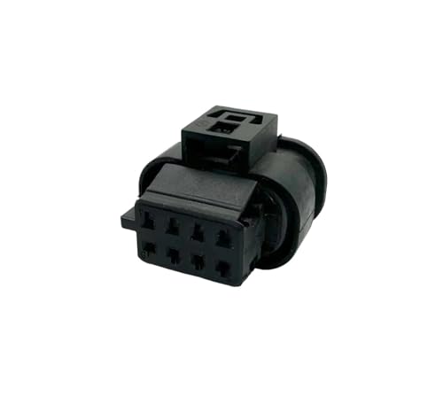 Conector automotriz 8 pines compatible con 805-031-551 y 300450500 hembra, juego de 5 unidades