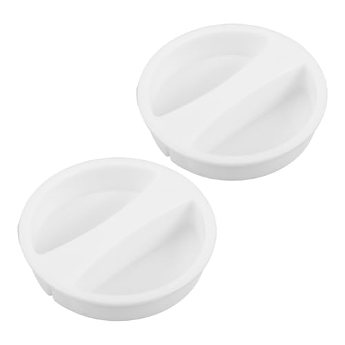 Beaupretty Tapa Protectora Antipolvo para Facial Frío y Caliente, Cubierta de Llenado de Agua de 2 Piezas, Accesorio Resistente para Spa y Cuidado Facial en Hogar